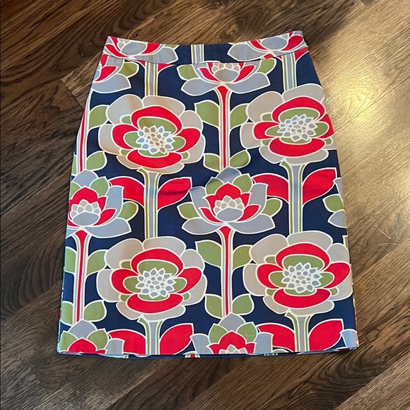 Boden Dresses & Skirts - Boden Floral Lined Lotus A- Line Skirt